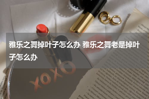 雅乐之舞掉叶子怎么办 雅乐之舞老是掉叶子怎么办