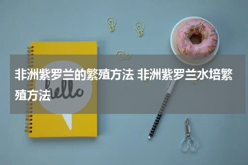 非洲紫罗兰的繁殖方法 非洲紫罗兰水培繁殖方法