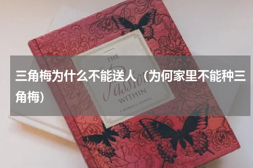 三角梅为什么不能送人(为何家里不能种三角梅)