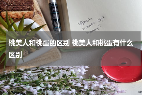 桃美人和桃蛋的区别 桃美人和桃蛋有什么区别