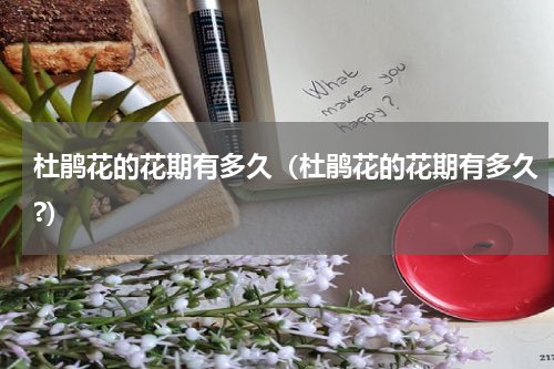 杜鹃花的花期有多久(杜鹃花的花期有多久?)