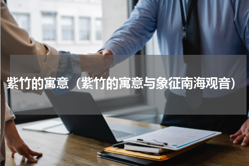 紫竹的寓意(紫竹的寓意与象征南海观音)